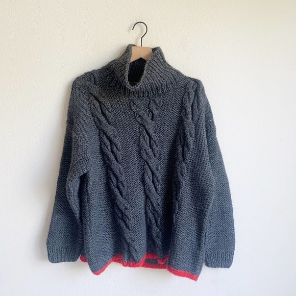 Ivan Grundahl Sweaters - Ivan Grundahl Alpaca Wool Oversized Knit Sweater